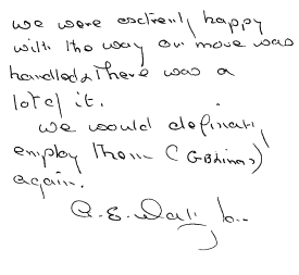 Customer Comments