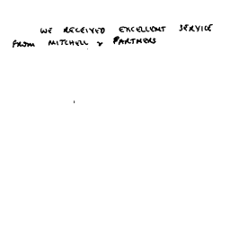 Customer comments
