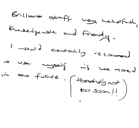 Customer Comments