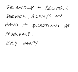 Customer Comments