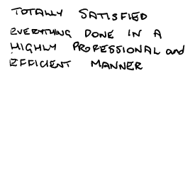 Customer comments