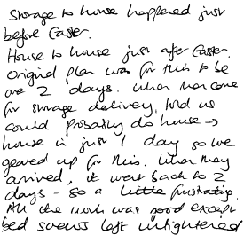 Customer Comments