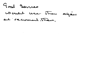 Customer review