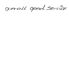 Customer comments
