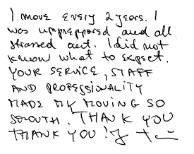 Customer Comments