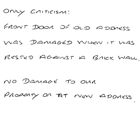 Customer review