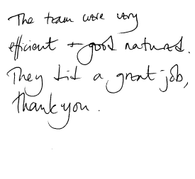 Customer review