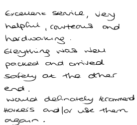 Customer Comments