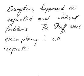 Customer review