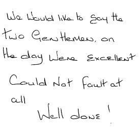 Customer review