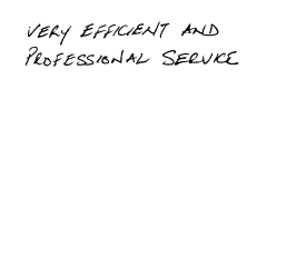 Customer comments