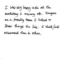 Customer comments