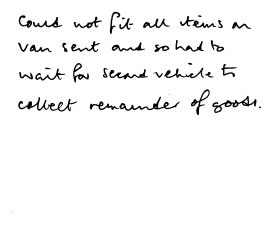 Customer comments