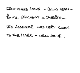 Customer comments