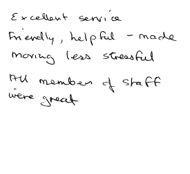 Customer Comments