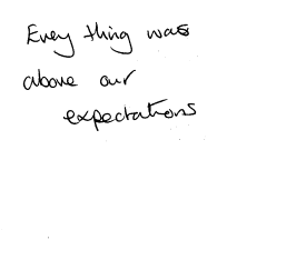 Customer comments