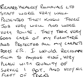 Customer Comments
