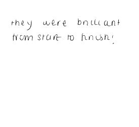 Customer comments