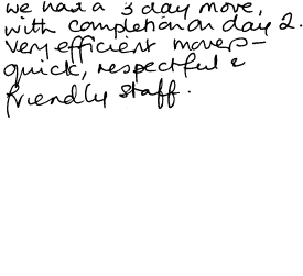 Customer comments