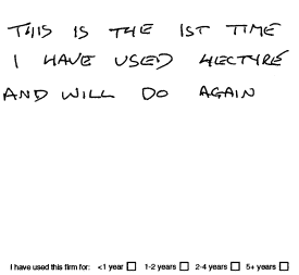 Customer Comments