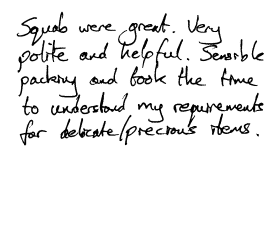 Customer Comments