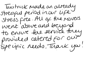 Customer Comments