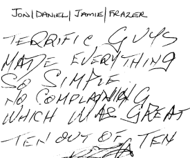 customer comment
