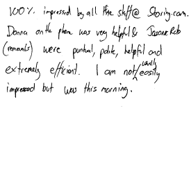 Customer Comments