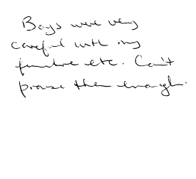 Customer Comments