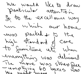 Customer Comments