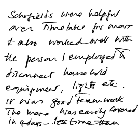 Customer Comments