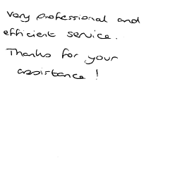 Customer review