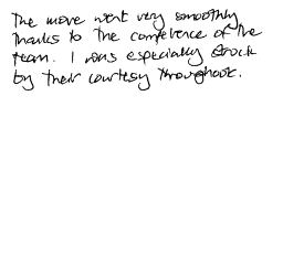 Customer comments