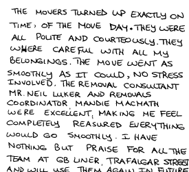 Customer Comments