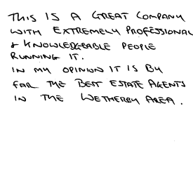 Customer review