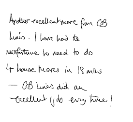 Customer comments