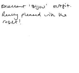 Customer review