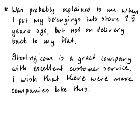 Customer Comments
