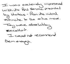 Customer Comments