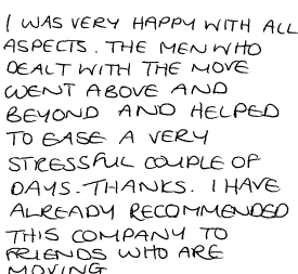 Customer Comments