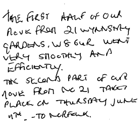 Customer comments