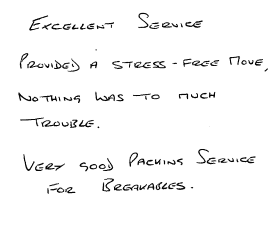 Customer review