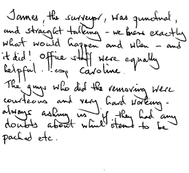 Customer review