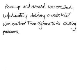Customer review