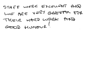 Customer review