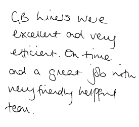 Customer review