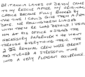 customer comment