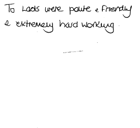 Customer review