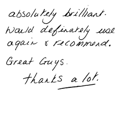 Customer review