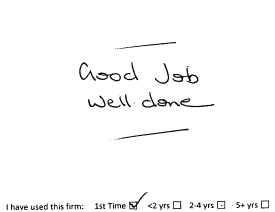 Customer review